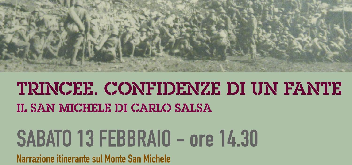 Copertina per Alla scoperta di Carlo Salsa sul Monte San Michele guidati dal ricercatore Mitja Juren